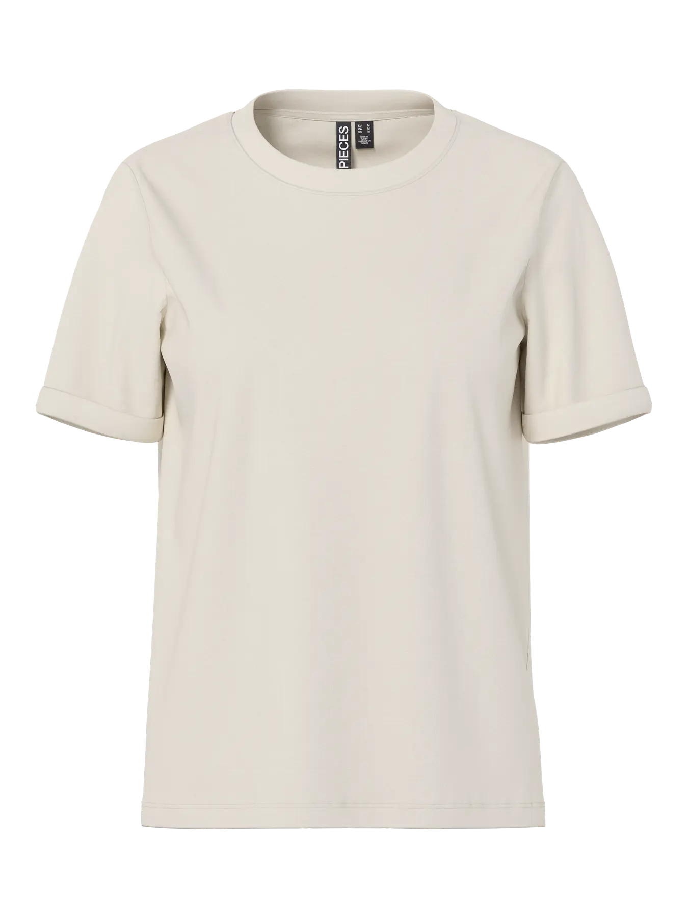Pieces - Ria Tshirt Ljusbeige