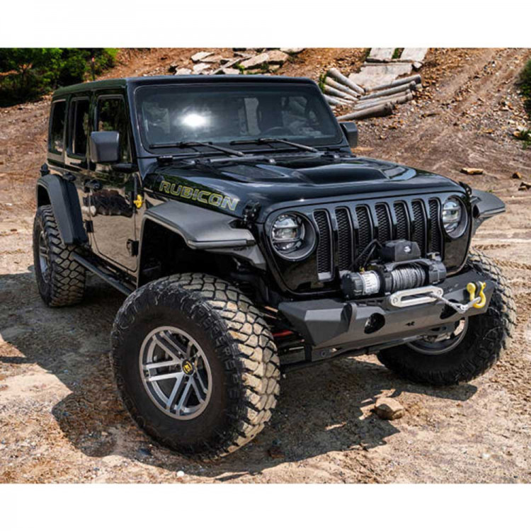 Bushwacker Hyperform Realtruck Front and Rear Fender Flares - Jeep JLU - 2