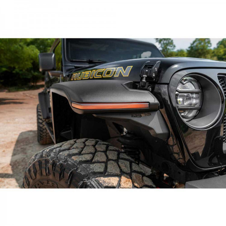 Bushwacker Hyperform Realtruck Front and Rear Fender Flares - Jeep JLU - 3