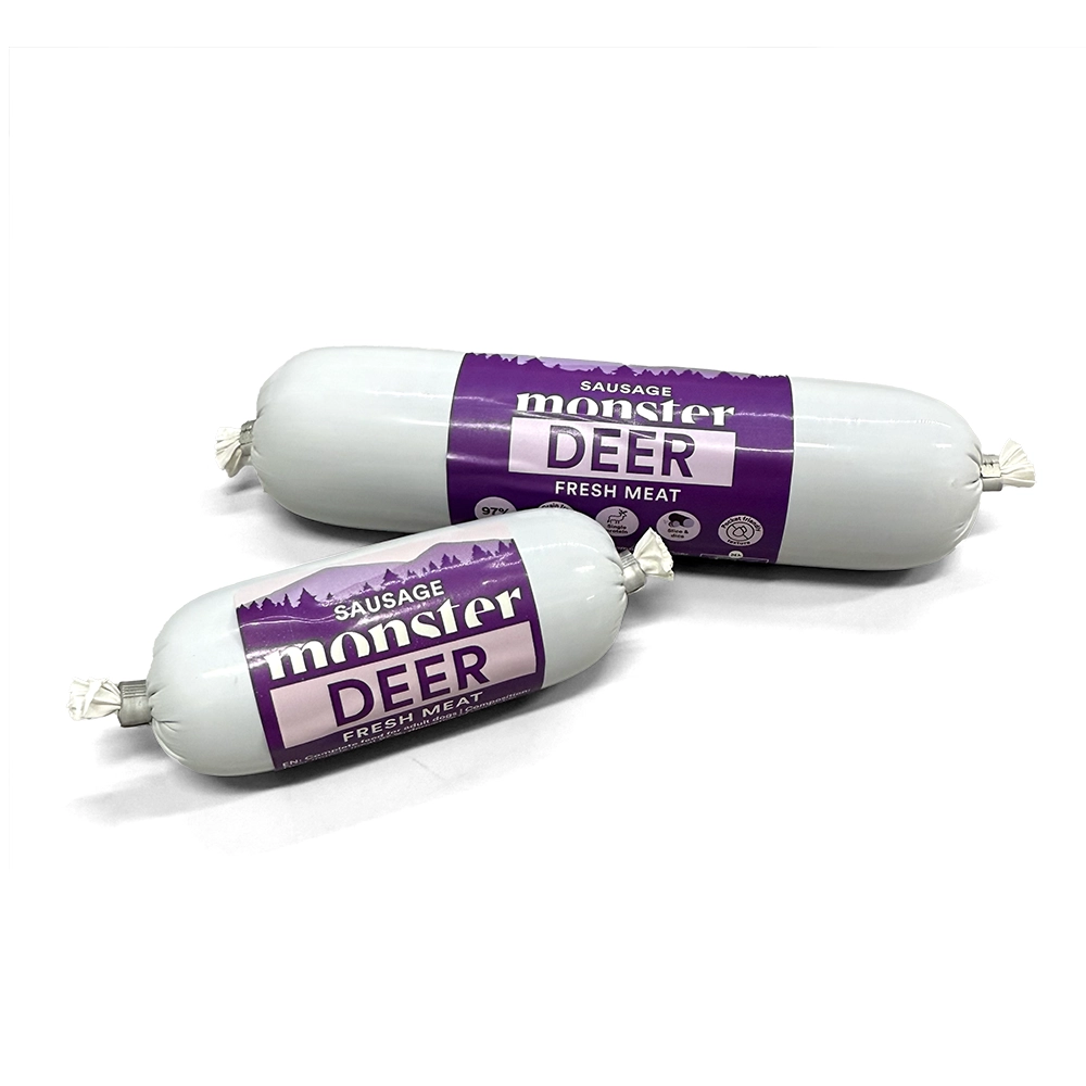 Godiskorv till hund Monster sausage monoprotein hundgodis