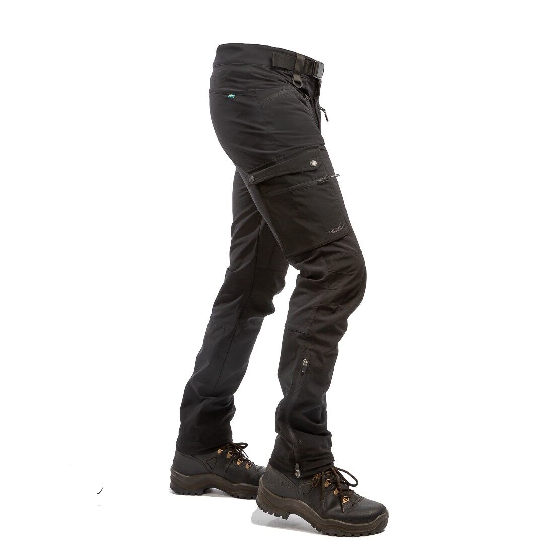 Arrak Outdoor Motion Flex Byxor Herr Lång - Svart - vattentät