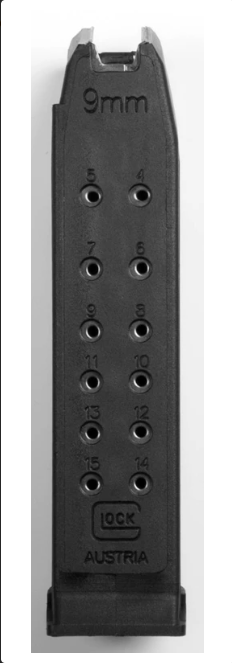 Glock 19 original magasin  9x19 mm 15rds (Gen4)