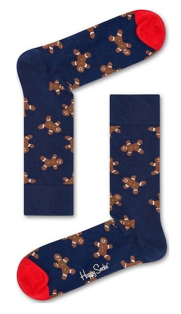 3-Pack Happy Socks Gingerbread Socks Gift Set - 4