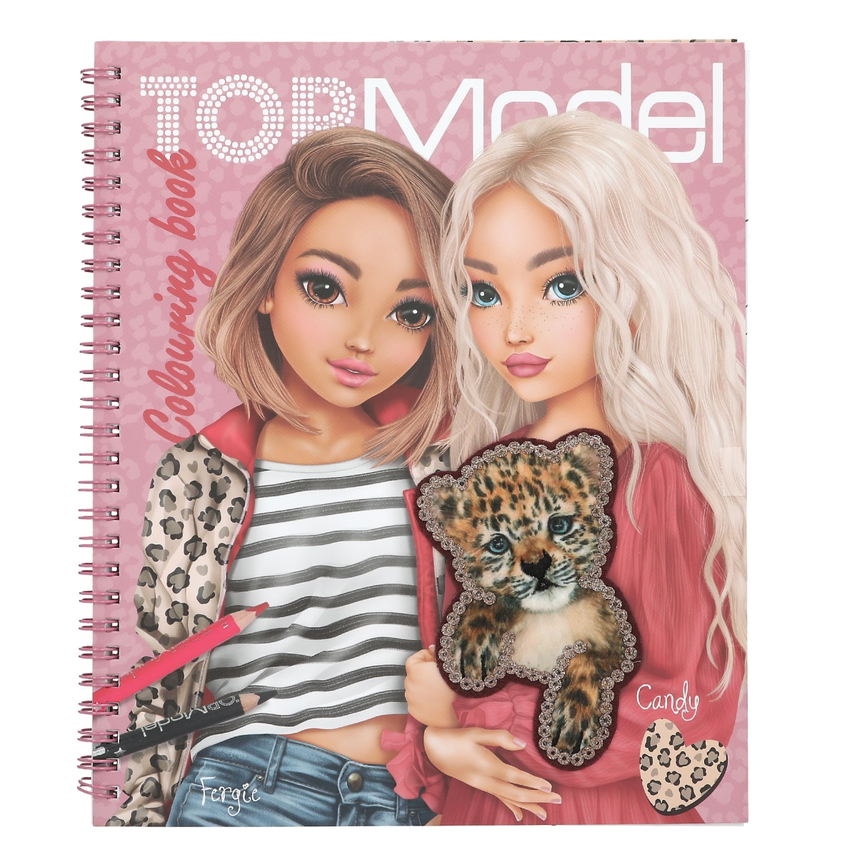 TOPModel Målarbok med paljetter Leoheart - 2