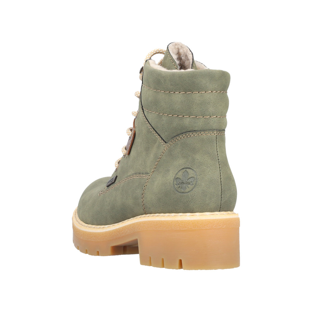Rieker Damboots syntet varmfodrad Grön - 3