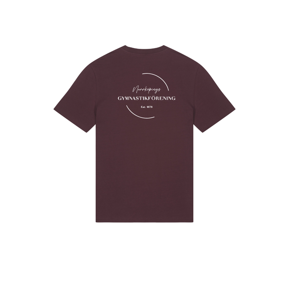 Unisex T-shirt Red Brown - 3