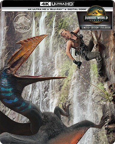 Jurassic World Rebirth - Limited Edition Steelbook (BLU-RAY 4K ULTRA HD + BLU-RAY)