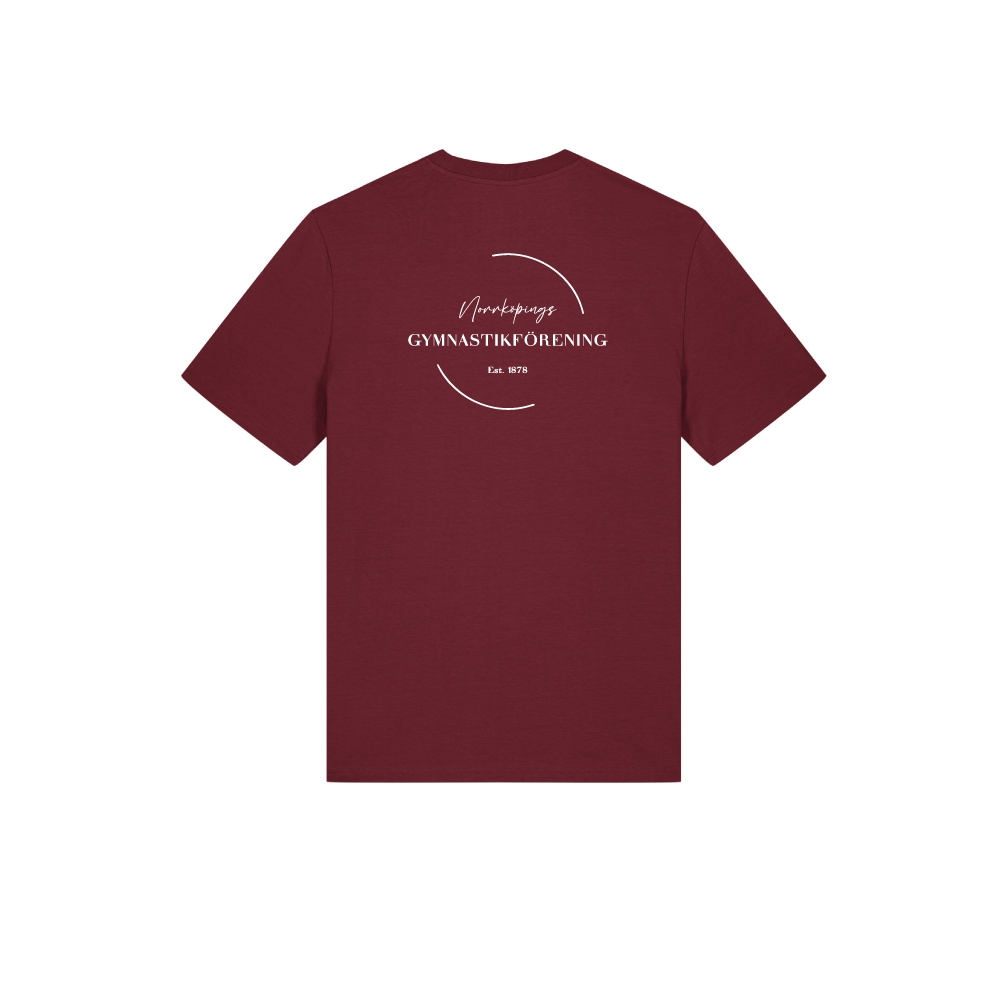 Unisex T-shirt Burgundy - 3