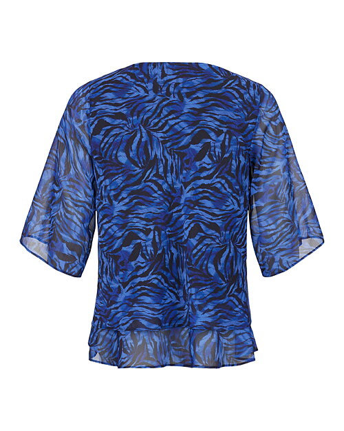 Blus Molly Jo blå/svart - 4