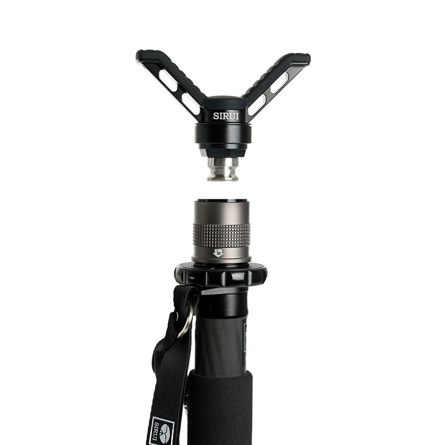 Sirui  Monopod Carbon Kit with Quick Release and Gun Clamp - 3