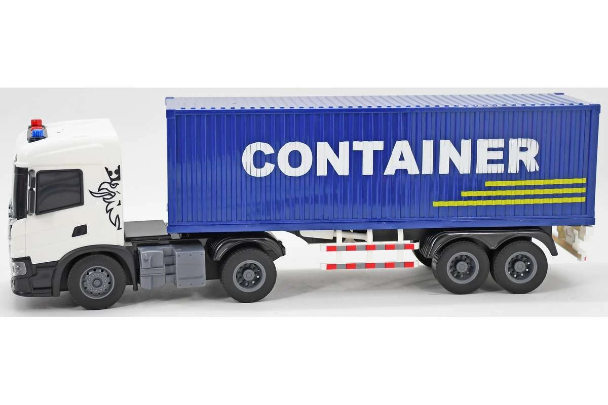 Contruck Scania truck with container, lights, and sound - 3