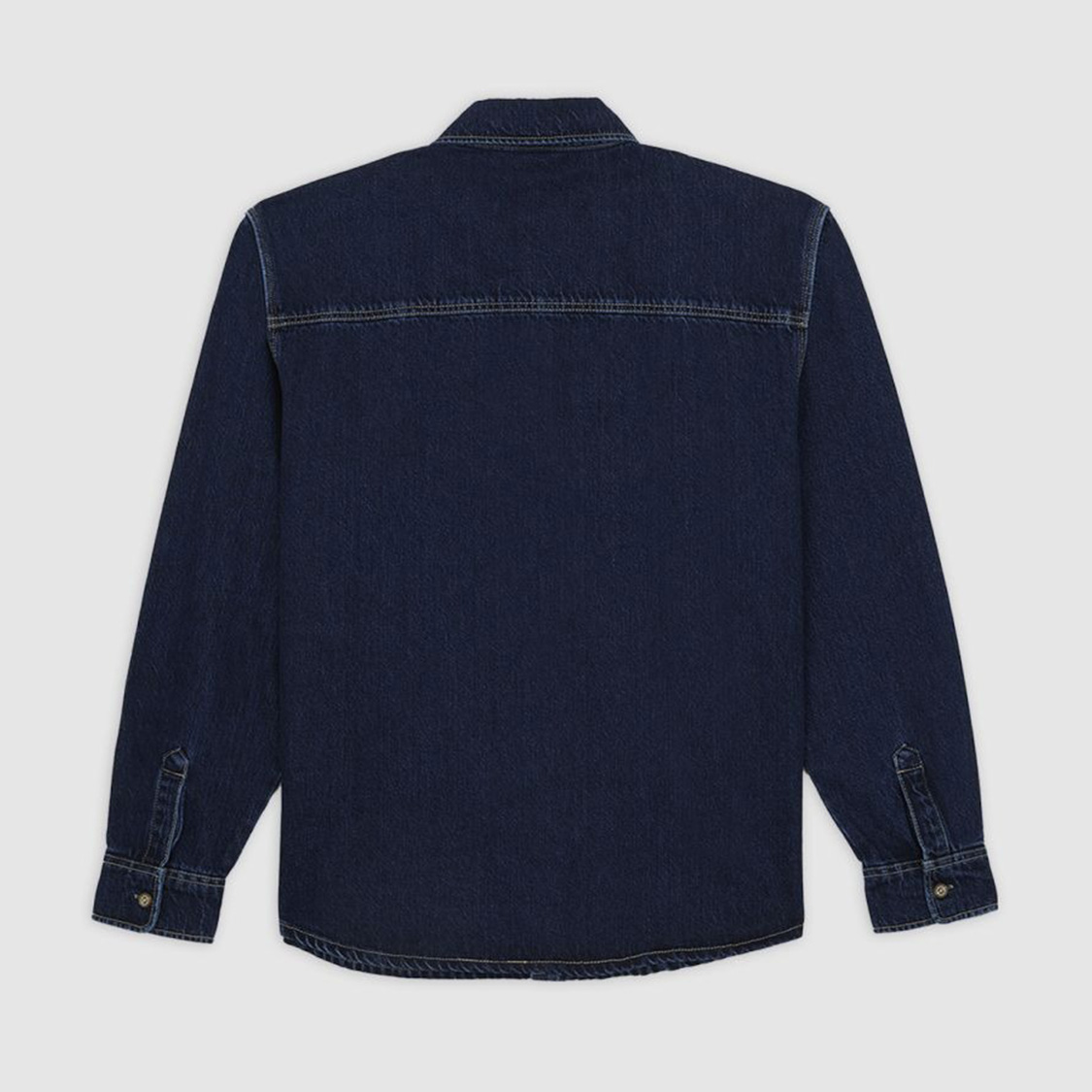 Dickies - Mechanic Denim LS Shirt Dark Blue - 7