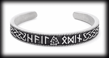 Odens knut, Valknuten armband i rostfritt stål.