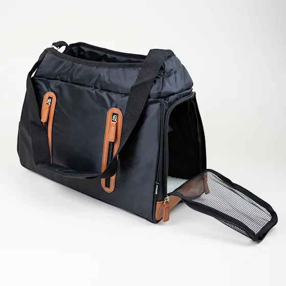 Selected by ZOO Carrier bag Smilla, 40x20x32cm, Black