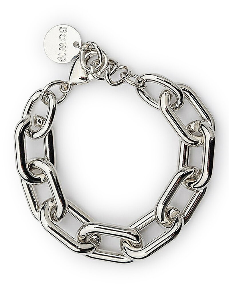 Armband Samantha stor länk silver