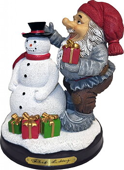 Rolf Lidberg Tomte - Snögubbe