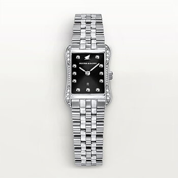 H&B Cronvas Pavé, Silver & Black