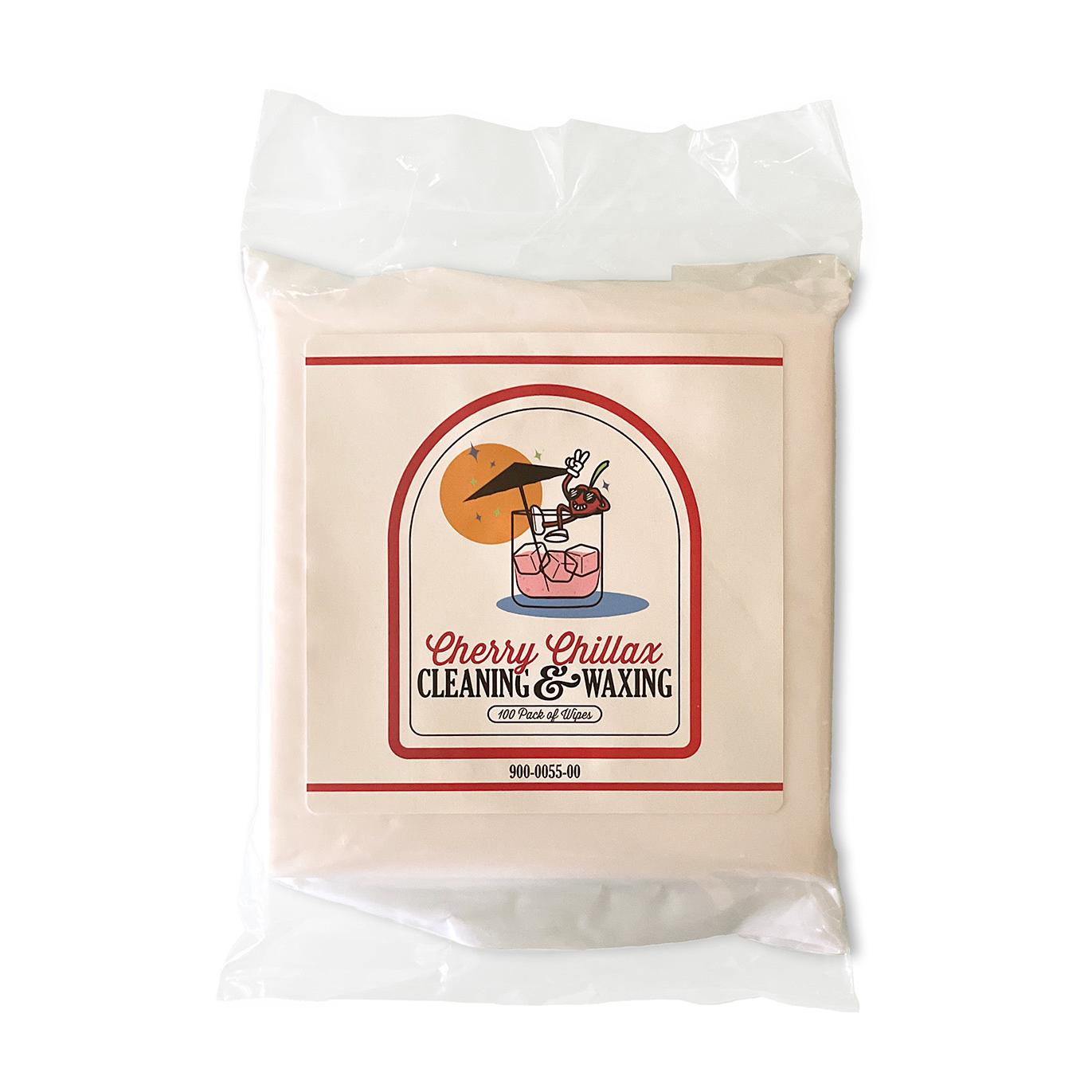 Cherry Chillax Applicator Wipes - 100 Count Pack