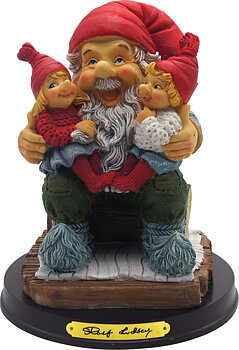 Rolf Lidberg Tomte - Barn i knät