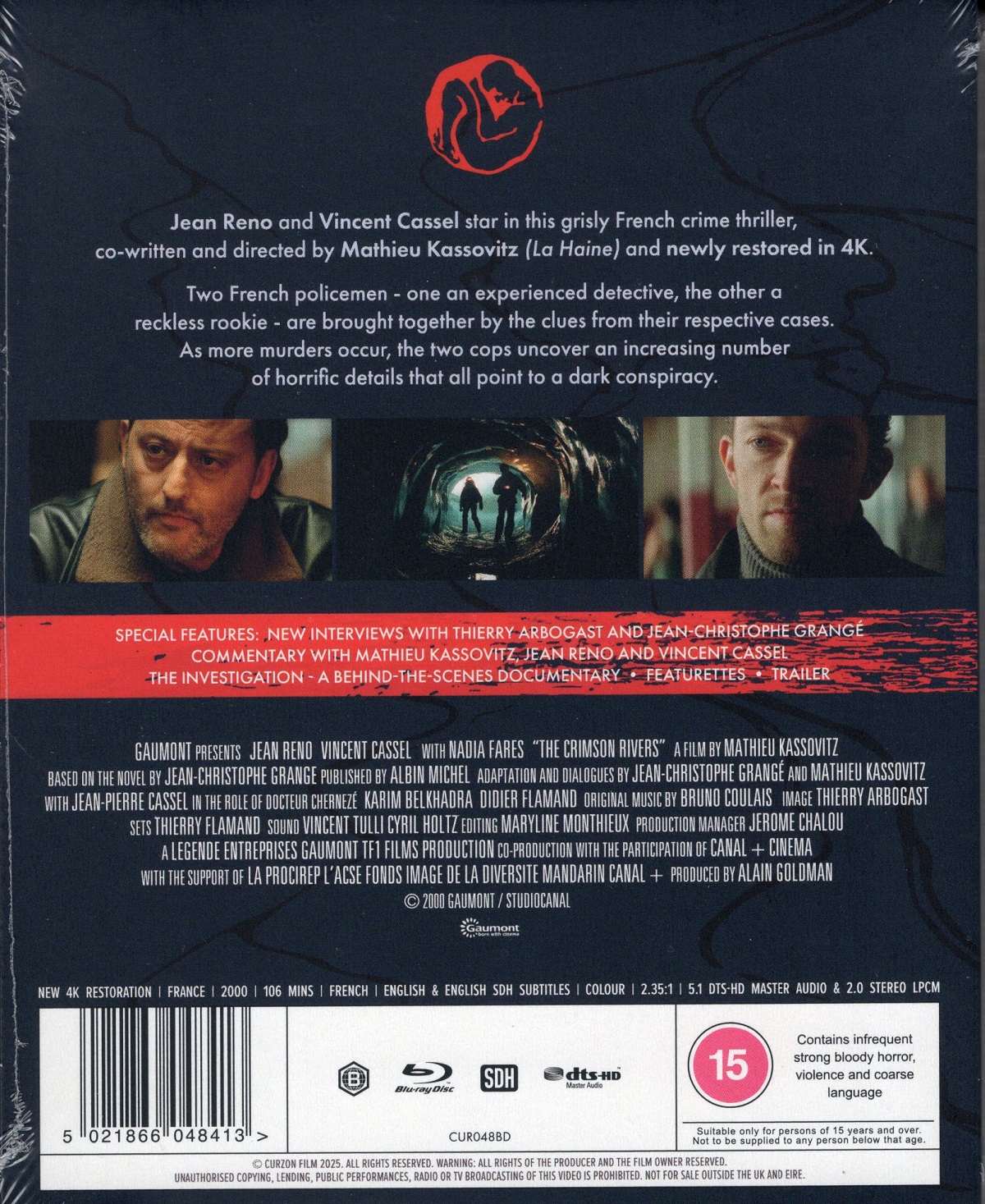 Crimson Rivers (ej svensk text) (Blu-ray) - 2