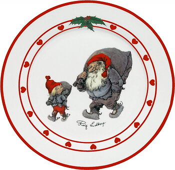 Rolf Lidberg Julservis -  Mattallrik 26,5 cm