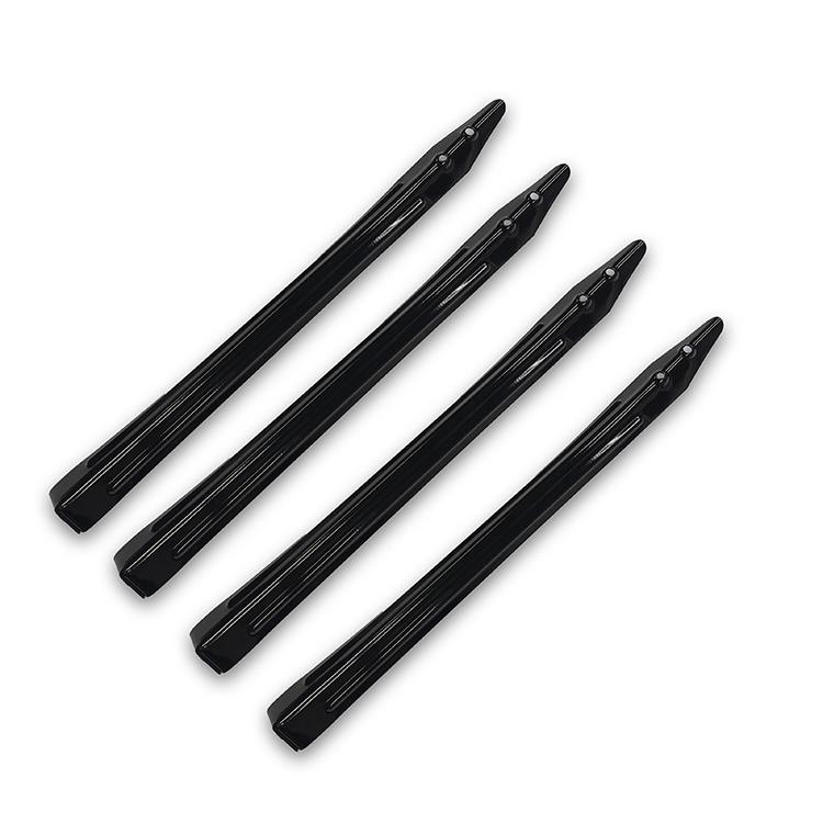 Metallic Black Legs - Set of 4