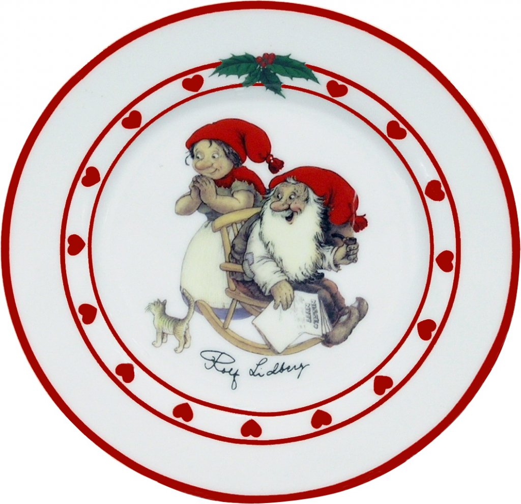 Rolf Lidberg Julservis -  Assiett 20,5 cm