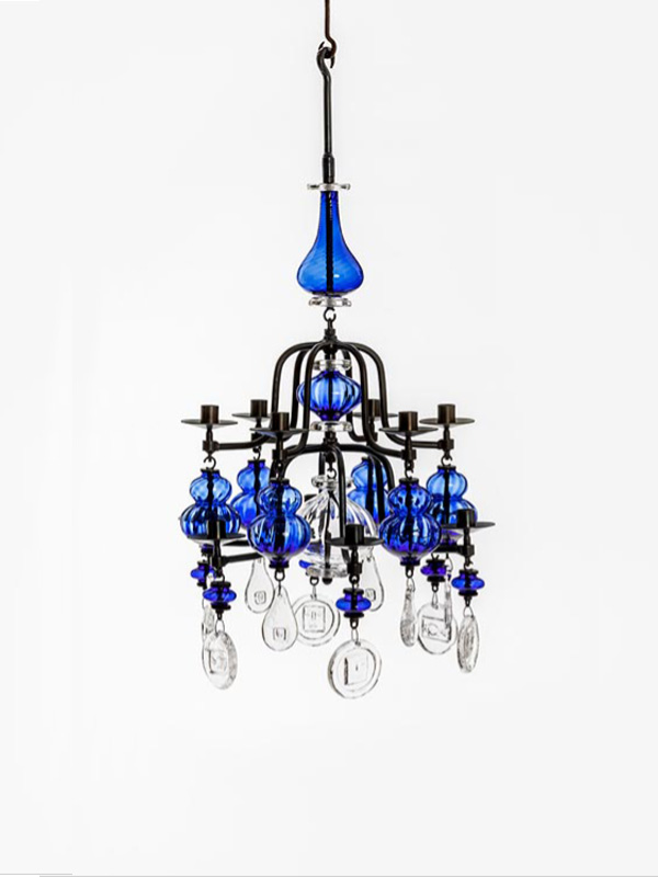 Chandelier SH 4 BLUE 12 Lights