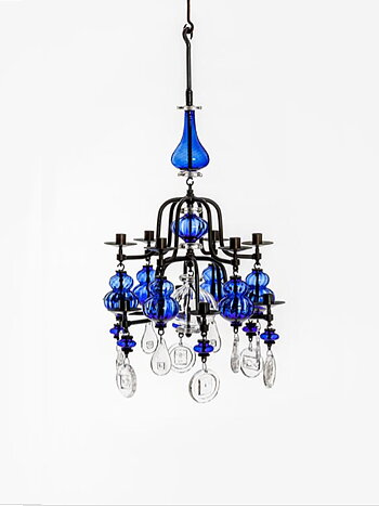 Lysekrone SH 4 BLUE 12 lys