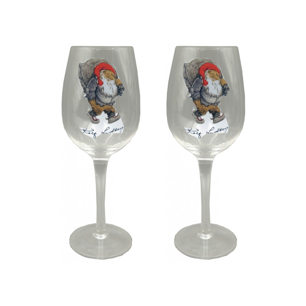 Rolf Lidberg Vinglas 2-Pack - Tomtefar