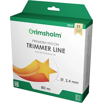 Trimmertråd 2,4mm 80m stjärna
