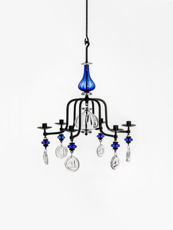 Chandelier SH 5 BLUE 6 Light