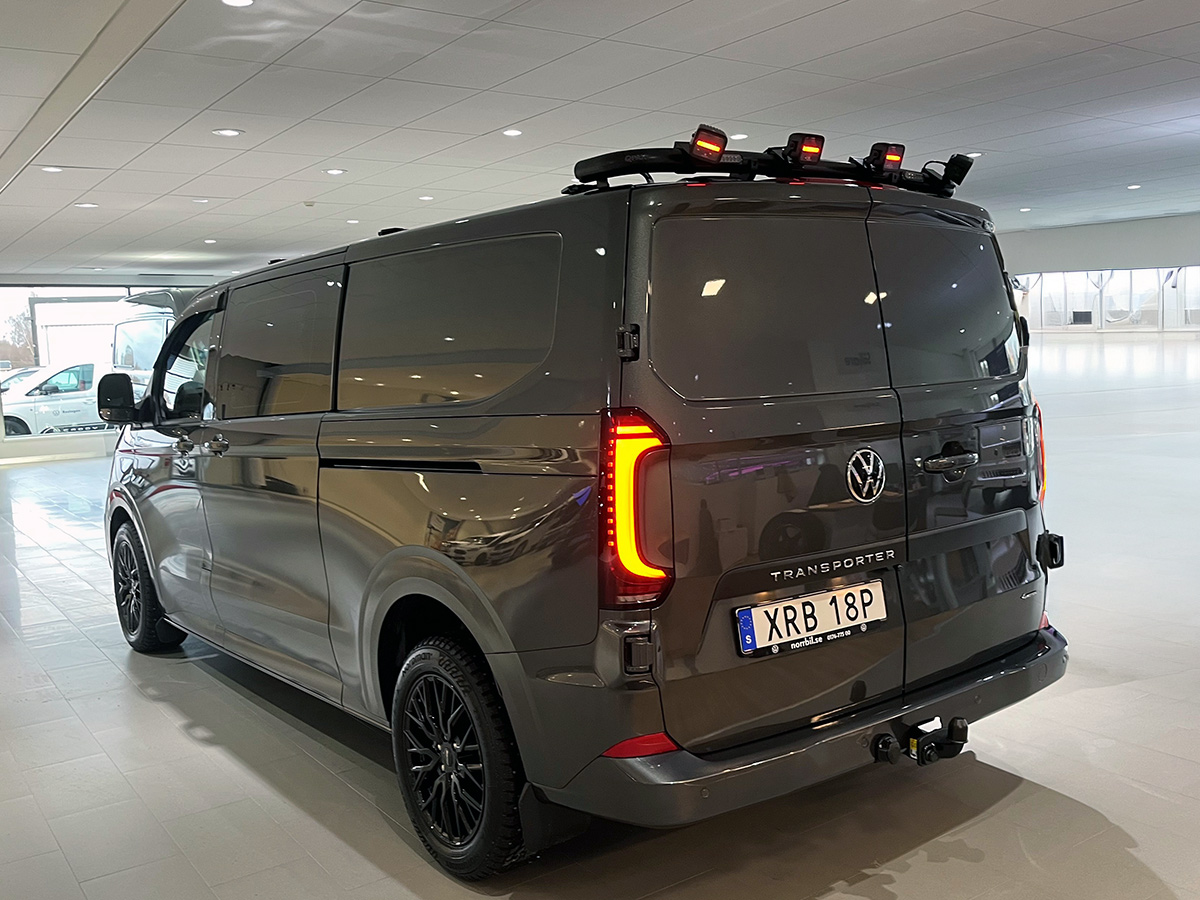 T-RACK VW Transporter T7 with original roof rack 25- rear roofbar