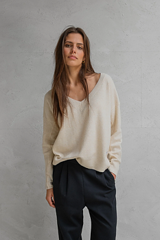 PENN&INK Jumper Ecru