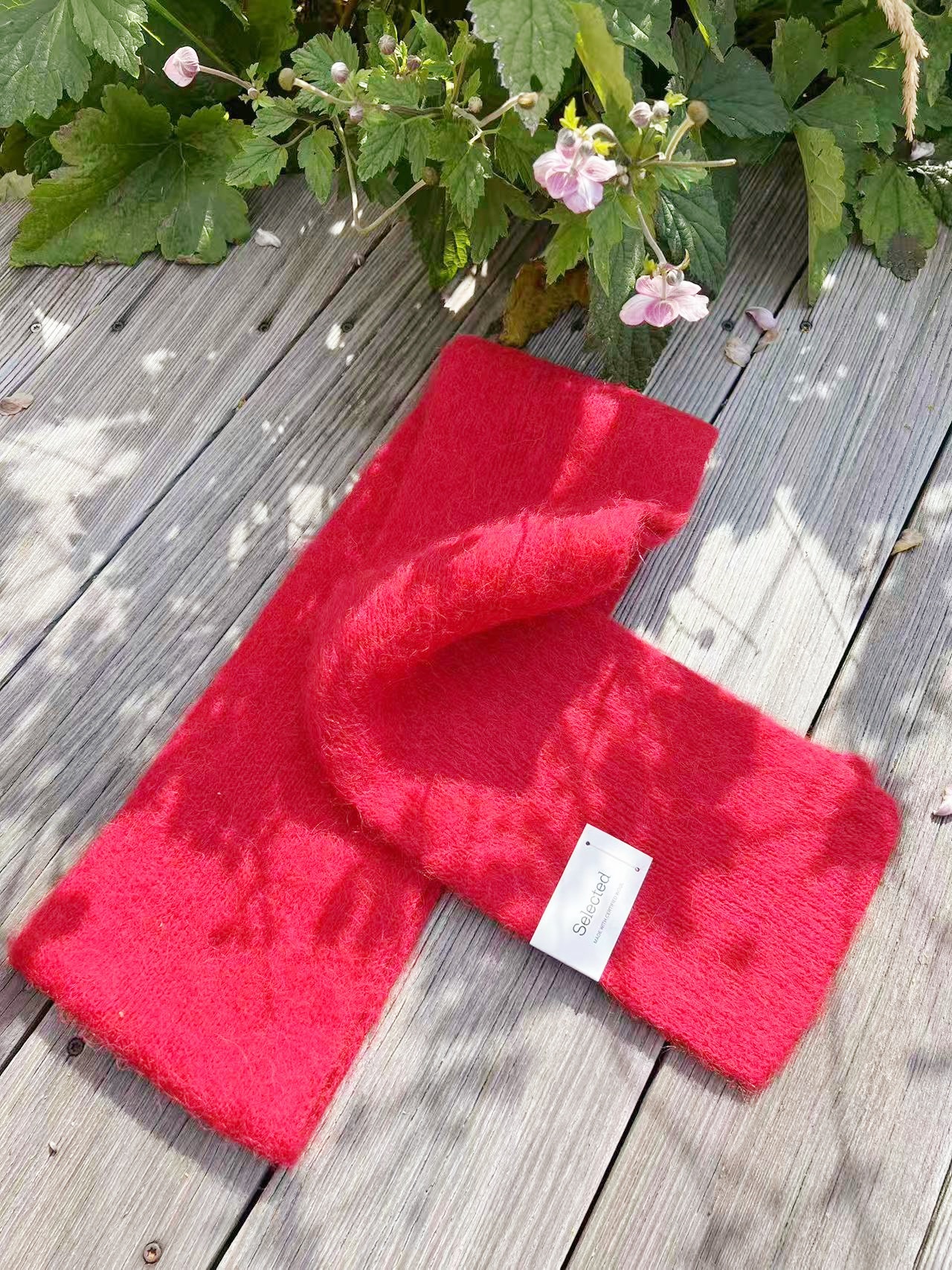 Selected Femme Fiona Alpaca Scarf - 3