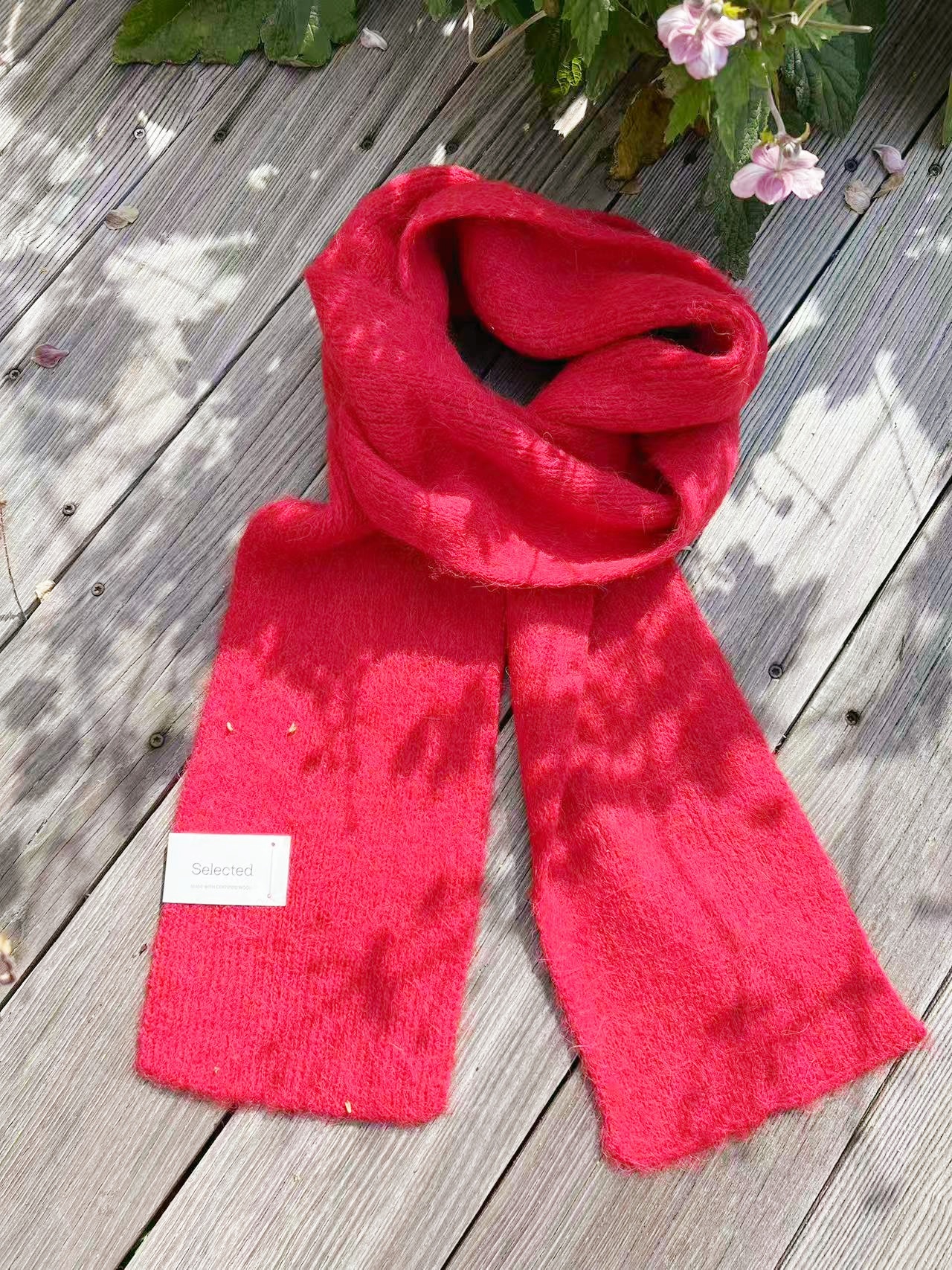 Selected Femme Fiona Alpaca Scarf