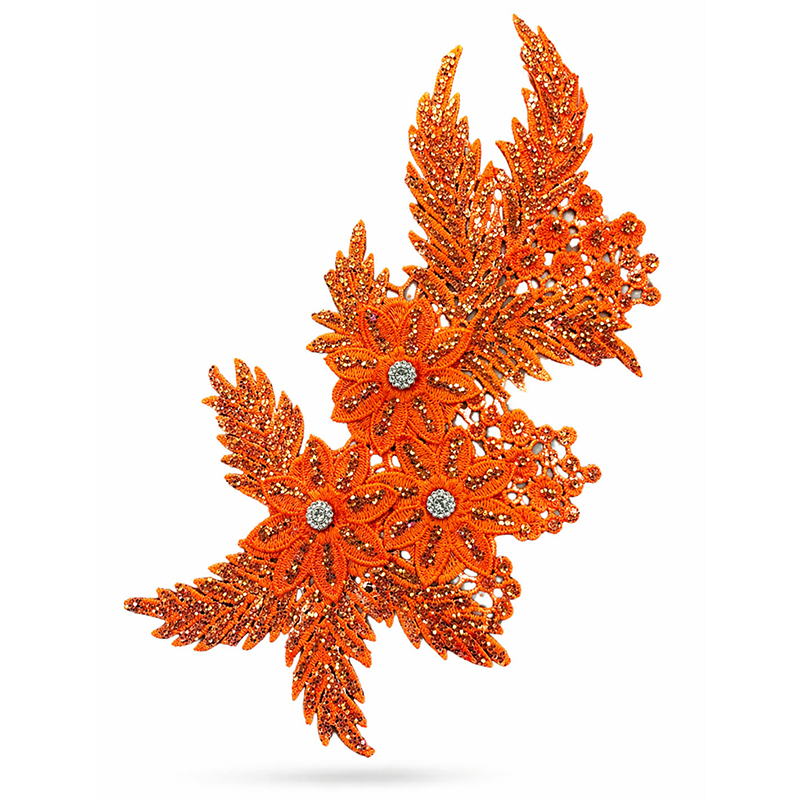 GLITTERFLOWER - orange