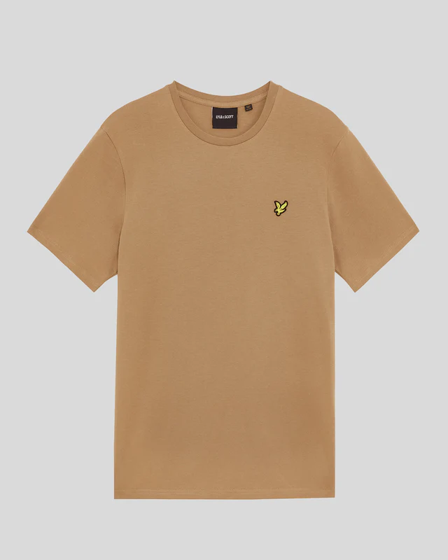 Lyle & Scott - Plain T-shirt -  Tigers Eye - 5