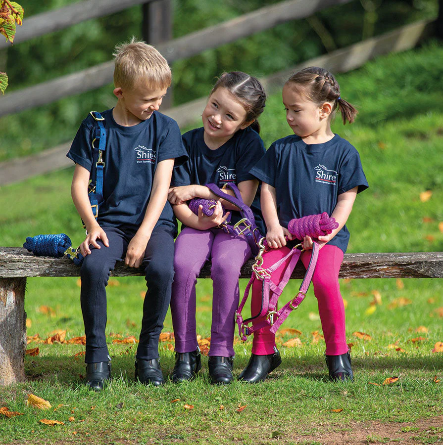 Klassisk Wessex Saddlehugger jodphurs barn Canary gul 2-7 år - 4