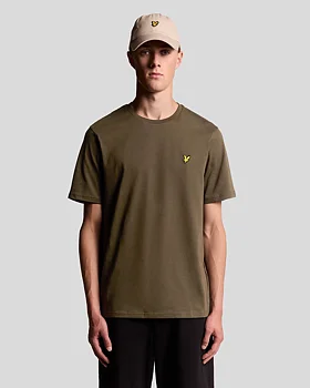 Lyle & Scott - Plain T-shirt -  Olive