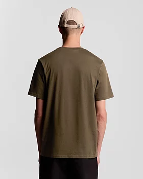 Lyle & Scott - Plain T-shirt -  Olive