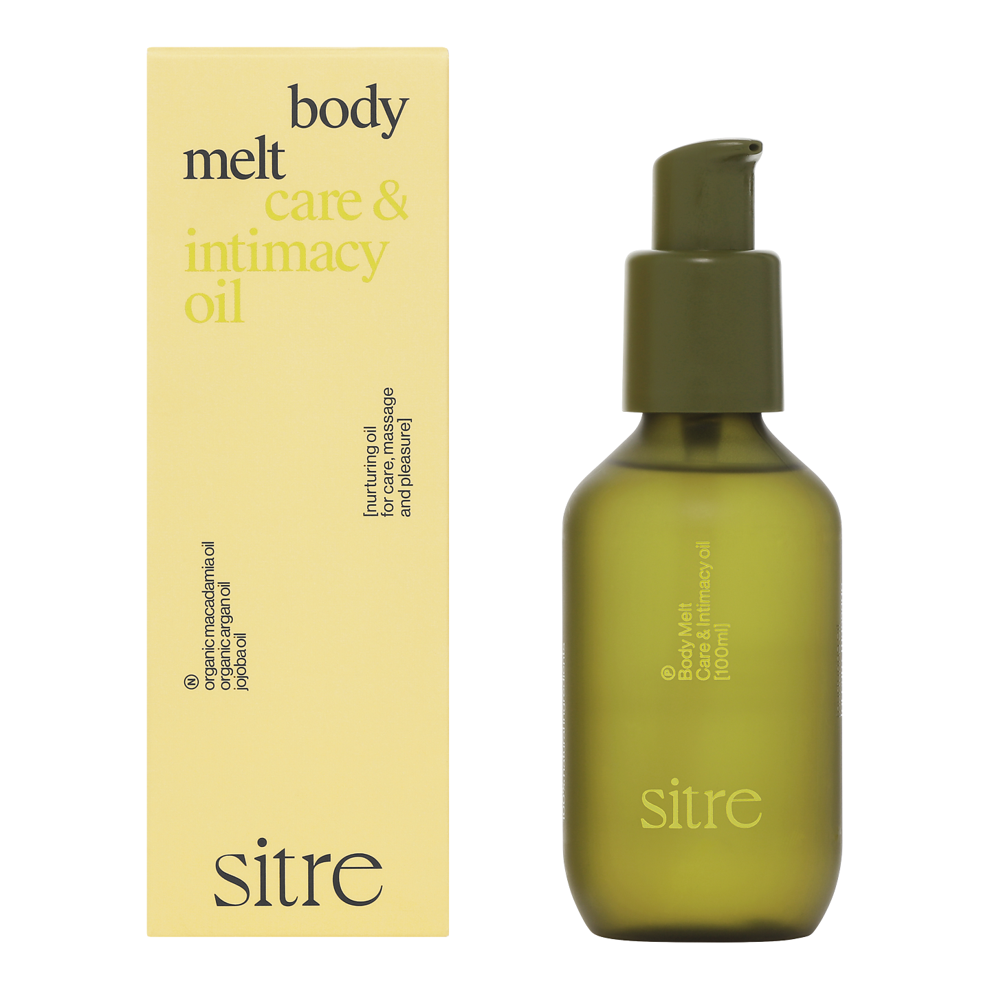 Sitre Body Melt - Care & intimacy oil