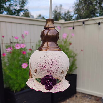 Fönsterlampa i keramik 