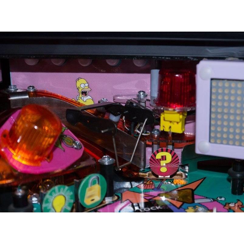 The Simpsons Pinball 3-Piece Playfield Back Panel & Speaker Grill Decal Set - 5