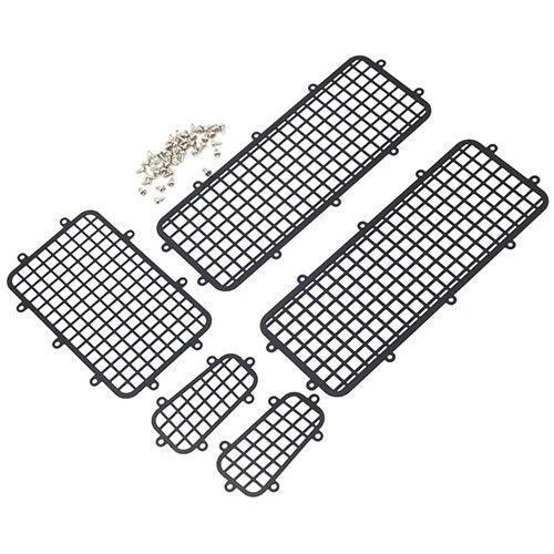 Yeah Racing TRX4-024BK Windows Guard Set Fits TRX-4 Black