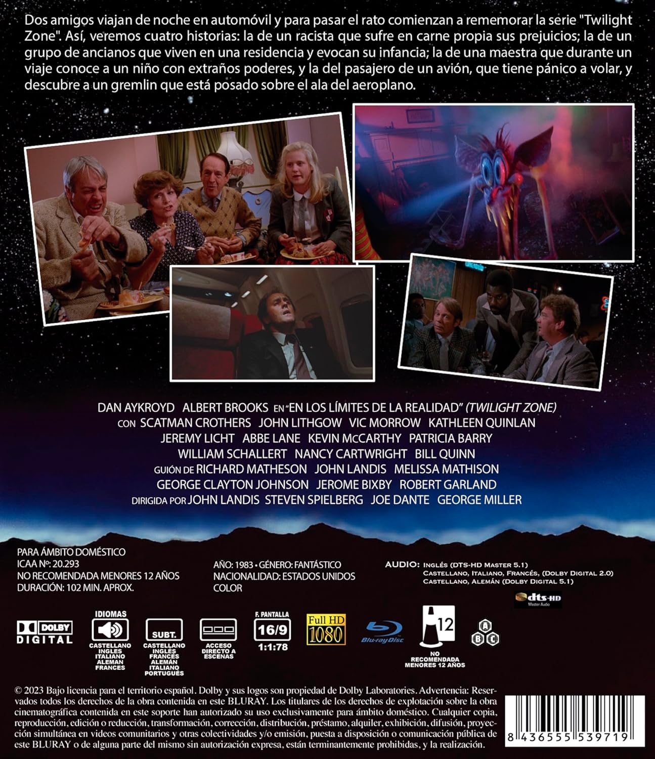 Twilight Zone the Movie (ej svensk text) (Blu-ray) - 2