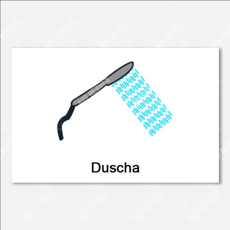 Bildstödsbilder Hygien, 13x9cm - 29