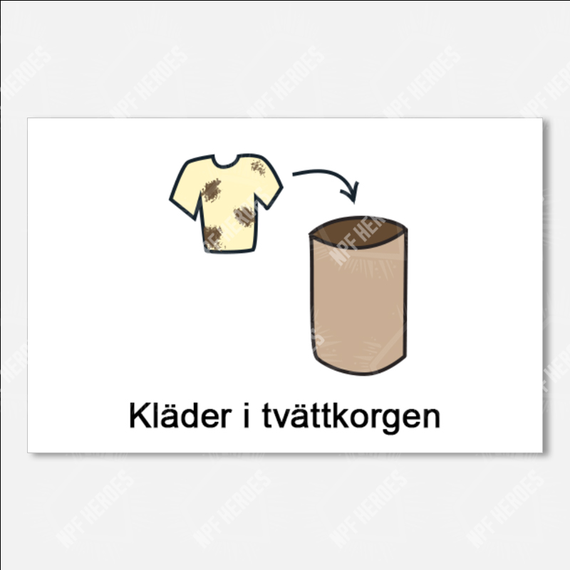 Bildstödsbilder Hygien, 13x9cm - 7