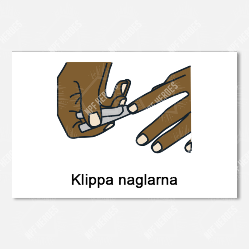Bildstödsbilder Hygien, 13x9cm - 5