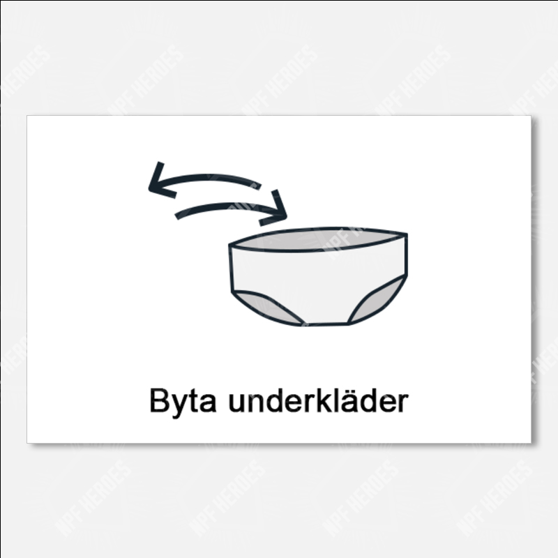 Bildstödsbilder Hygien, 13x9cm - 23